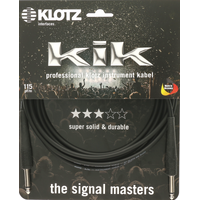 Klotz KIK Instrument Cable 3M Black