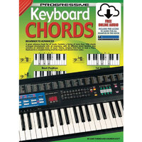 Progressive Keyboard Chords Book/Online Video & Audio