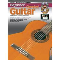 Progressive Beginner Classical Guitar Book/CD/DVD