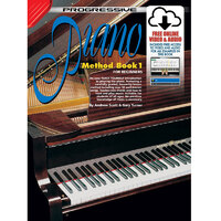 Progressive Piano Method  Book 1 Book/Online Video & Audio