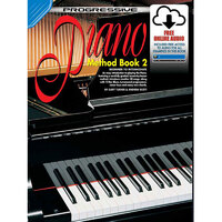 Progressive Piano Method  Book 2 Book/Online Video & Audio