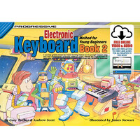 Progressive Keyboard Book 2 for Young Beginners Book/Online Video & Audio