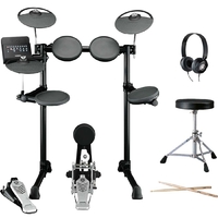 Yamaha DTX452KPLUS Kit with Headphones, Stool & Sticks