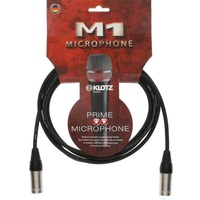 Klotz M1 Microphone Cable 3m Male XLR F/M - Klotz connectors