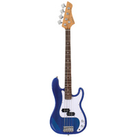 Northstar Littlestar Electric P-Style Bass Guitar Thru Blue [NL6P-BL]