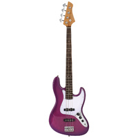 Northstar Pro Electric J-Style Bass Guitar Thru Purple [NSP6J-P]