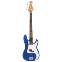 Northstar Pro Electric P-Style Bass Guitar Thru Blue [NSP6P-BL]