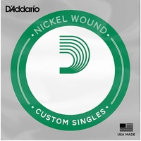 D'Addario Single Nickel Wound Electric .074
