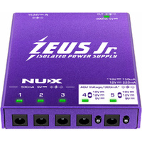 NU-X ZEUS Jr Isolated Power Supply with Cables
