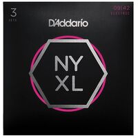 D'Addario NYXL Electric 9-42 3-Pack