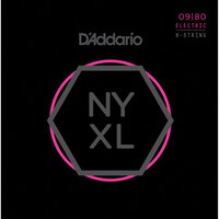 D'Addario NYXL 9-80 8 String Set Super Light