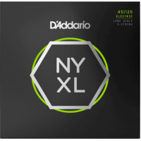 D'Addario NYXL 45-125 Light Top Medium Bottom 5 String Long Scale