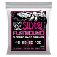 Ernie Ball Super Slinky Flatwound Electric Bass 45-100