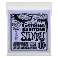 Ernie Ball Slinky Baritone 13-72 6 String Set