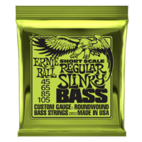 Ernie Ball Short Scale Regular Slinky Bass Nickel Wound 45-105