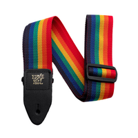 Ernie Ball Polypro Guitar Strap - Rainbow