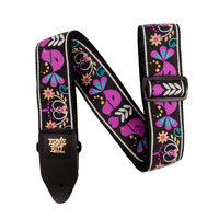 Ernie Ball Jacquard Guitar Strap - Purple Bird Lupid