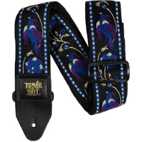 Ernie Ball Guitar Strap Classic Jacquard Purple Pleasant Pheasant