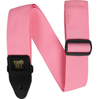 Ernie Ball Guitar Strap Polypro Pink Sunrise