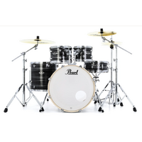 Pearl Export Fusion Kit with Hardware - Graphite Silver Twist