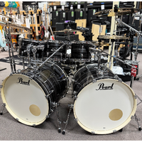 Pearl/Meinl Double Bass Drum Mega Bundle - Graphite Silver Twist