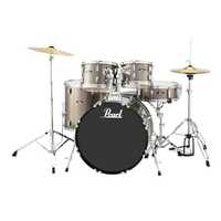 Pearl Roadshow 22" Fusion Plus Kit w/Hardware & Cymbals - Bronze Metallic