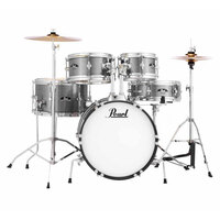 Pearl Roadshow Junior Drum Kit w/Hardware & Cymbals - Grindstone Sparkle