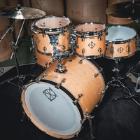 Dixon Cornerstone Maple 522 Series 5-Pce Drum Kit in Satin Natural