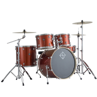 Dixon Spark Series 5-pce Drum Kit With Cymbals - Champagne Sparkle