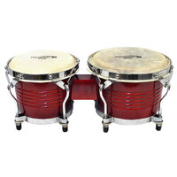 Percussion Plus Bongos Deluxe Gloss Red