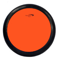 Percussion Plus 8" Round Drum Practice Pad Orange