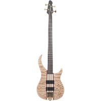 Peavey Cirrus Series 4-String Bass Guitar in Quilt Maple Natural
