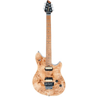 Peavey HP-2 Series Electric Guitar in Poplar Burl Natural Finish
