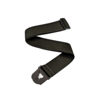 D'Addario Guitar Strap Planet Lock Nylon - Black