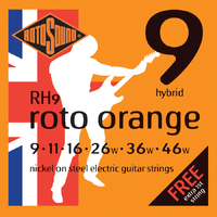Rotosound RH9 Roto Orange Electric String Set 9 - 46