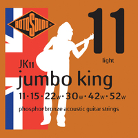 Rotosound JK11 Jumbo King Phosphor Bronze 11 - 52 String