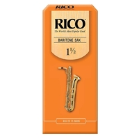 Rico Baritone Saxophone Reeds #1.5 Pack of 25