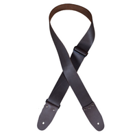 Colonial Leather Guitar Strap Brown