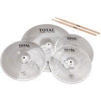 Total Percussion SRC50 14/16/20 Sound Reduction Cymbal Set