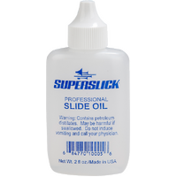 Superslick Professional Trombone Slide Oil 1.2oz with Dropper