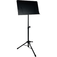 DCM STBS501 Orchestral Music Stand Black with Flat Desk