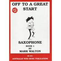 Off to a Great Start Alto Sax Book 1