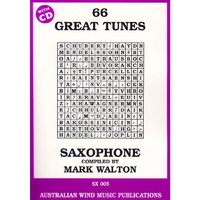 Great Tunes 66 Alto Sax Bk/Cd