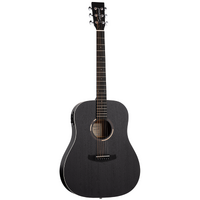 Tanglewood Blackbird Sloped Shoulder Dreadnought A/E Smokestack Satin TWBBSDE