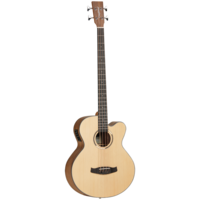 Tanglewood Discovery Exotic Acoustic Bass Black Walnut