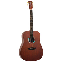 Tanglewood TE5-BL Elemental Solid Mahogany Top Dreadnought