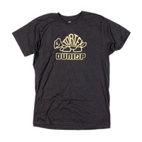Dunlop Tortex Tee Shirt Black with Yellow Logo-M