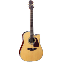 Takamine G90 Series Madagascan Dreadnought AC/EL Guitar with Cutaway in Natural Gloss Finish