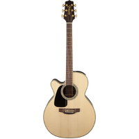 Takamine G50 Series Left Handed NEX AC/EL Guitar with Cutaway in Natural Gloss Finish