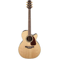 Takamine G70 Series NEX AC/EL Guitar with Cutaway in Natural Gloss Finish